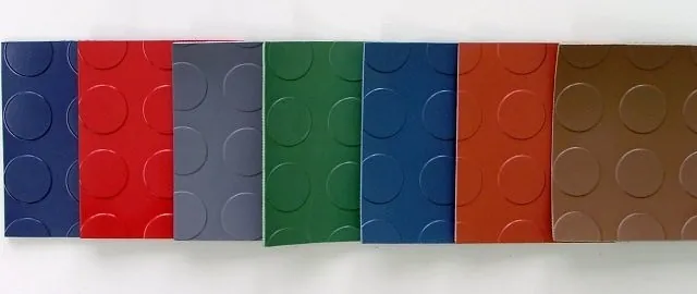 Wykładzina gumowa MOLET METRO olejoodporna niebieska, czerwona, szara, zielona, pomarańczowa i brązowa